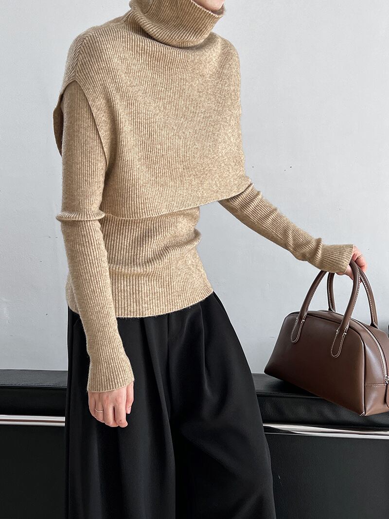 【tops】ニットアンサンブル　N2874