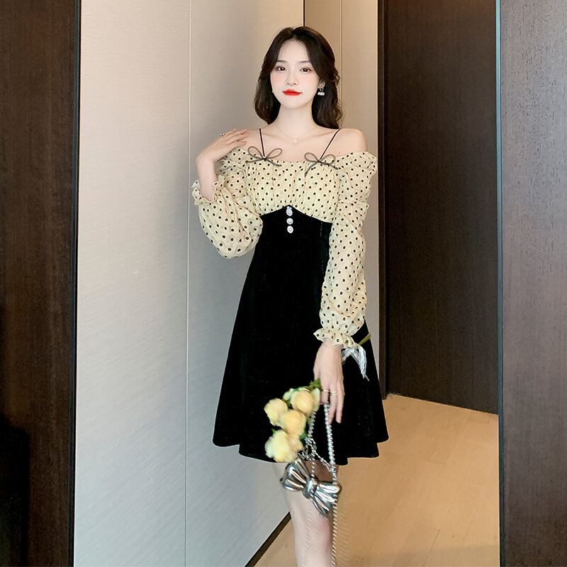 【dress】ドッキングワンピース　M29544