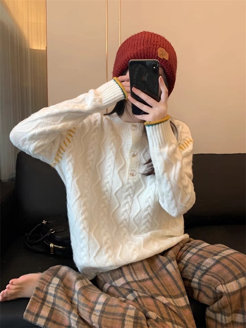 【tops】ニットセーター　M27087