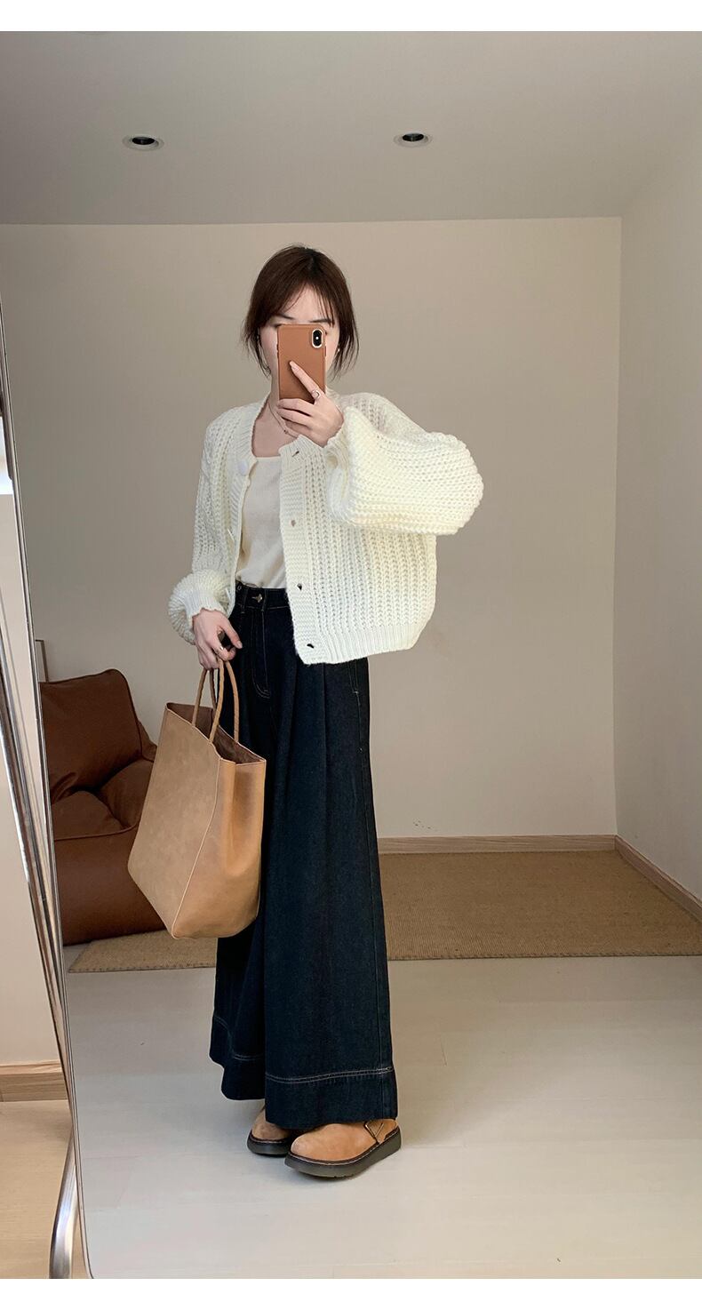 【outer】ニットカーデ　M19173