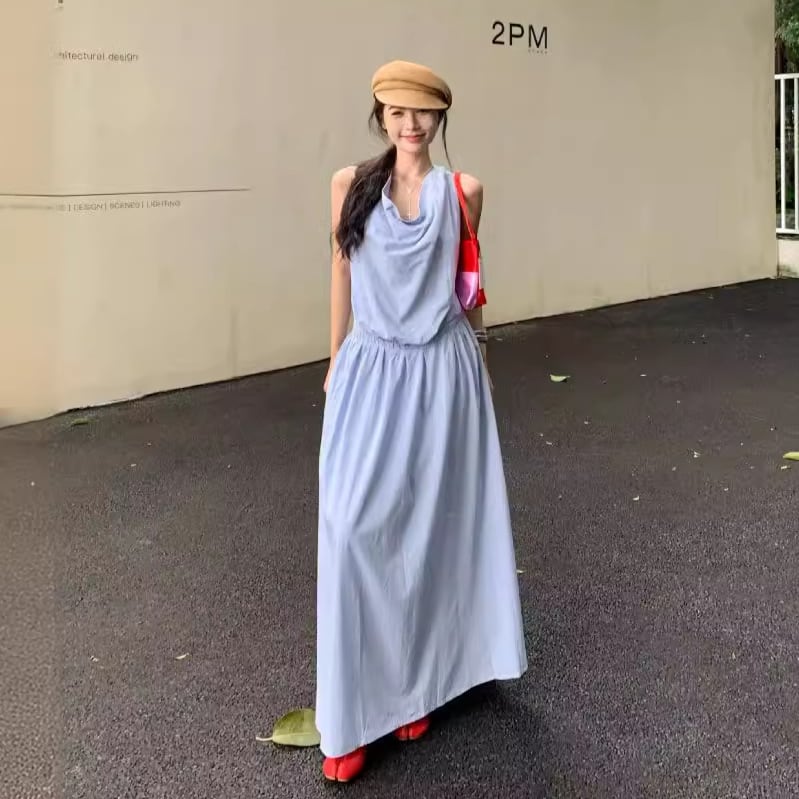 【dress】バックレスワンピース　M24358