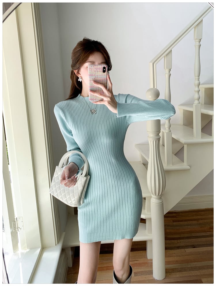 【dress】ニットワンピース　M25329