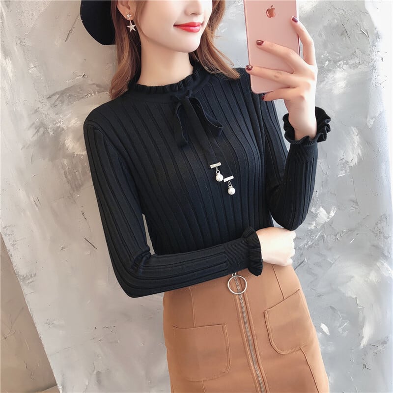 【tops】ニットトップス　M27608