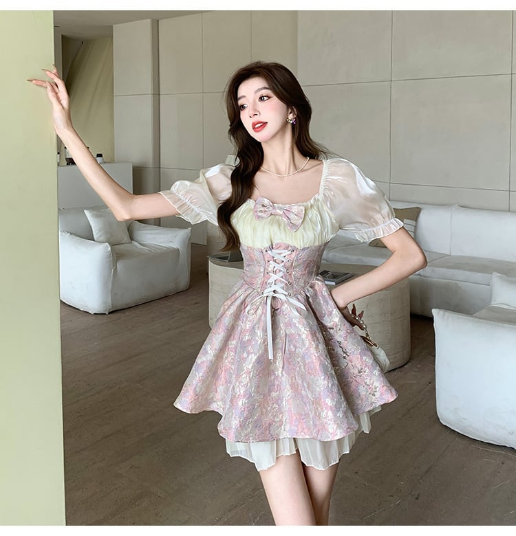 【dress】デートワンピース　M25235