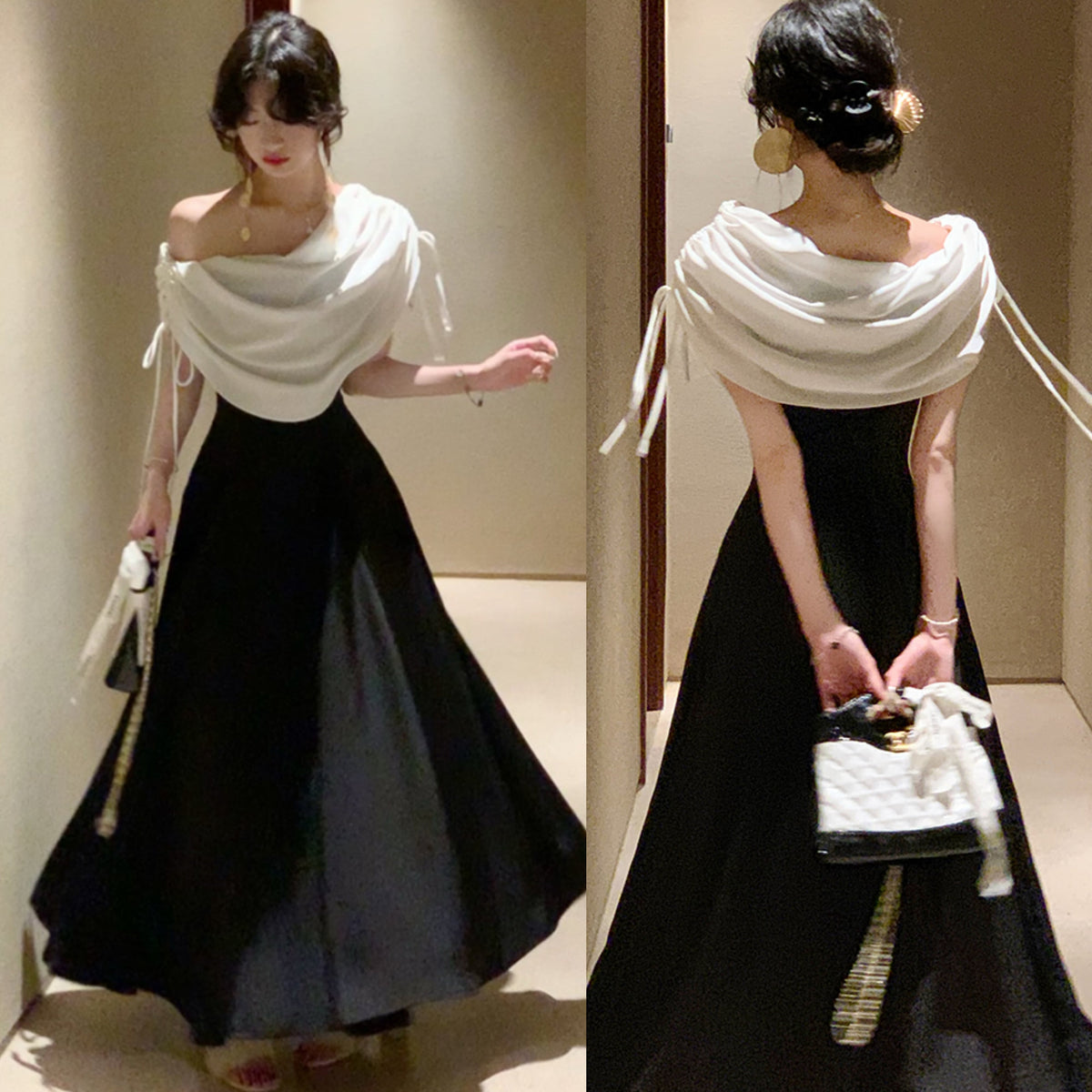 【dress】人気ロングワンピース　N3252