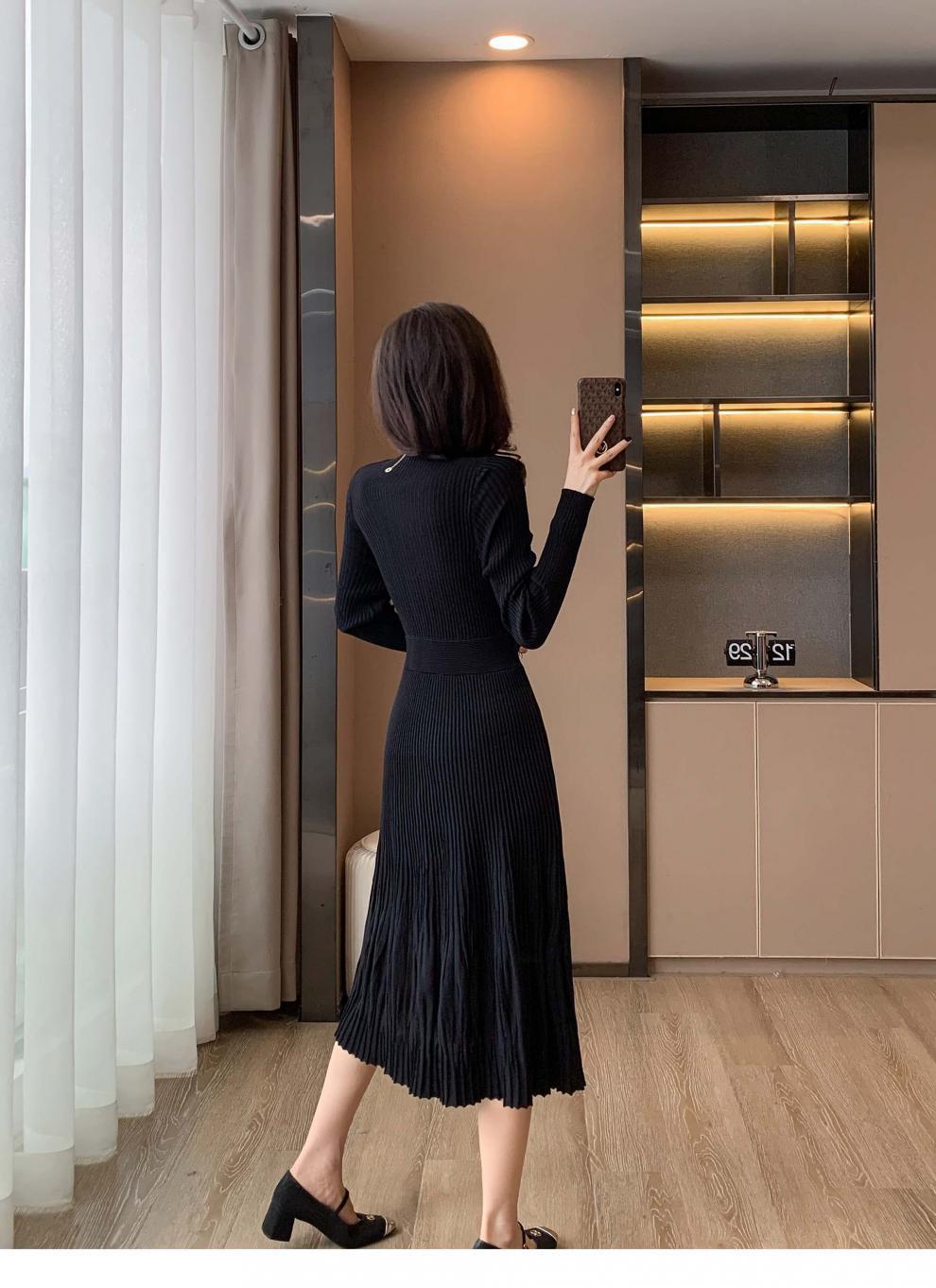【dress】ニットワンピース　M25692