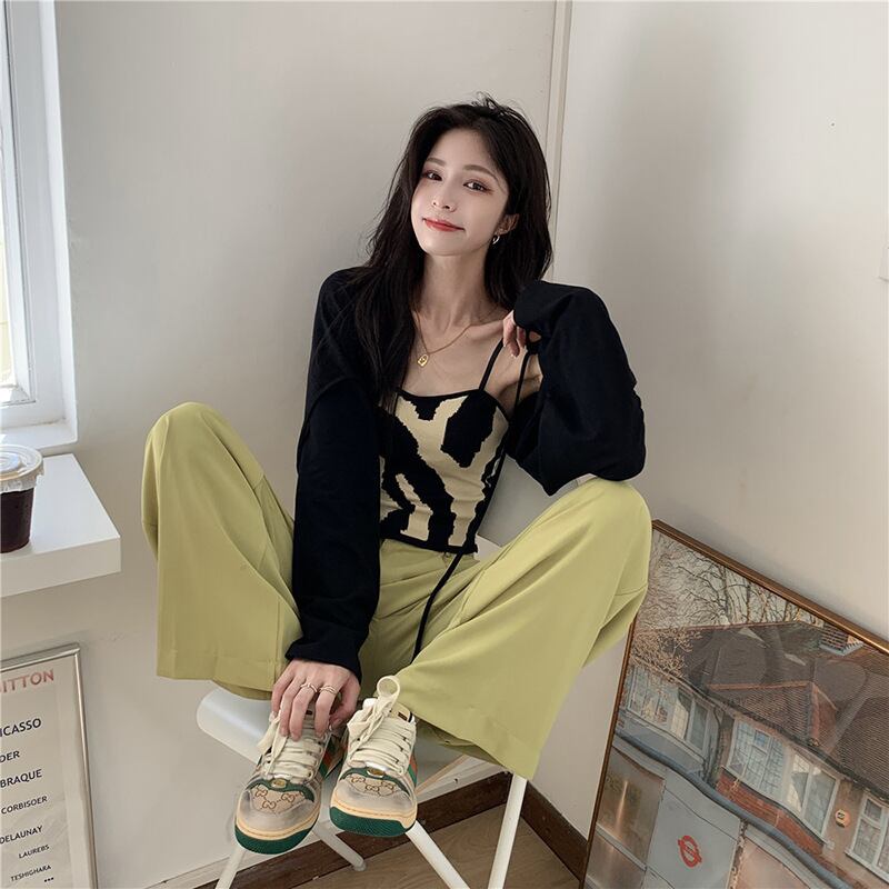 【tops】ニットキャミソールG20107