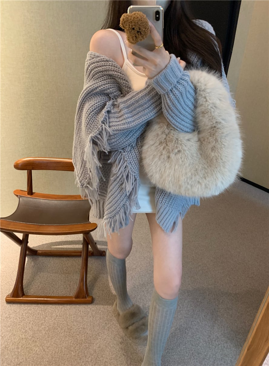 【outer】ニットカーデ　M17962