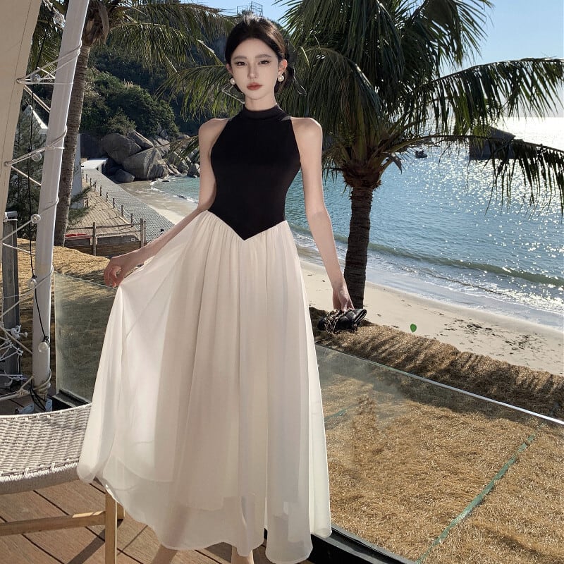 【dress】ノースリーブワンピース G20115