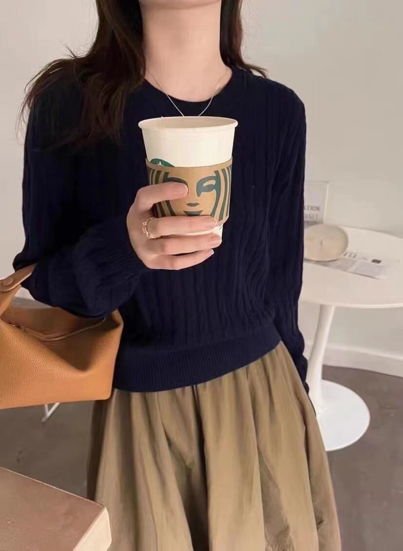 【tops】ニットセーター　M25622