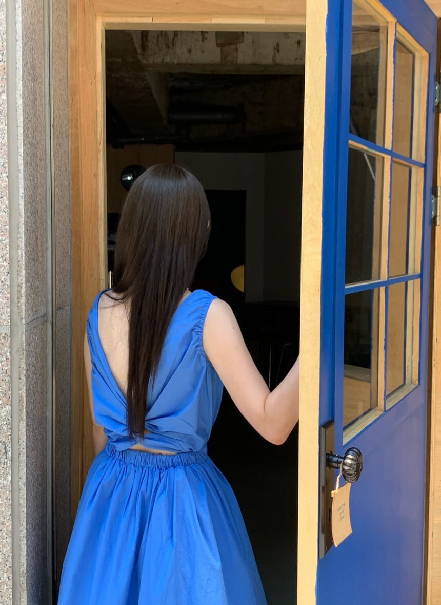 【dress】バックレスワンピース　M25066