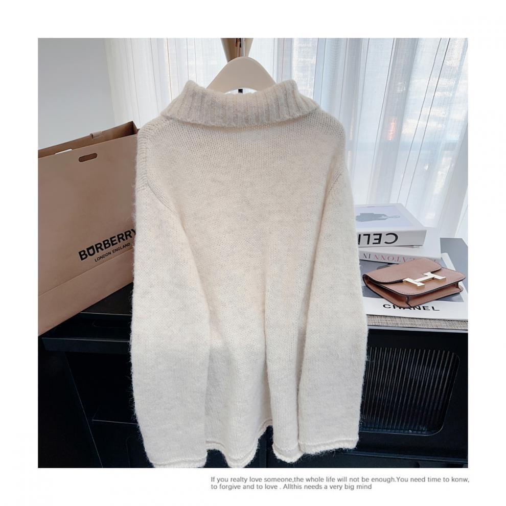 【tops】ハイネックニットセーター　M28243
