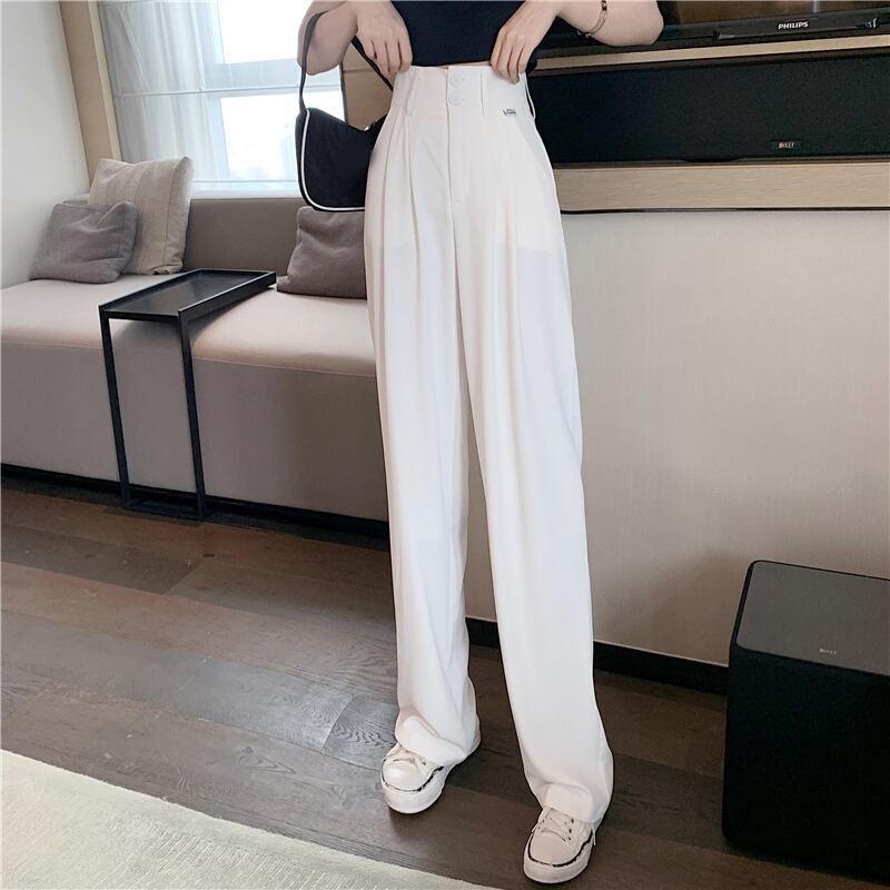 【bottoms】合わせやすいルーズハイウエストガウチョパンツ3色