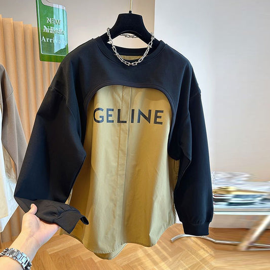 【tops】偽二つ切り替えパーカーG23833