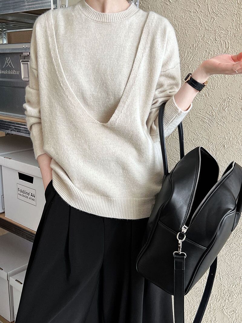 【tops】ニットアンサンブル　N2877