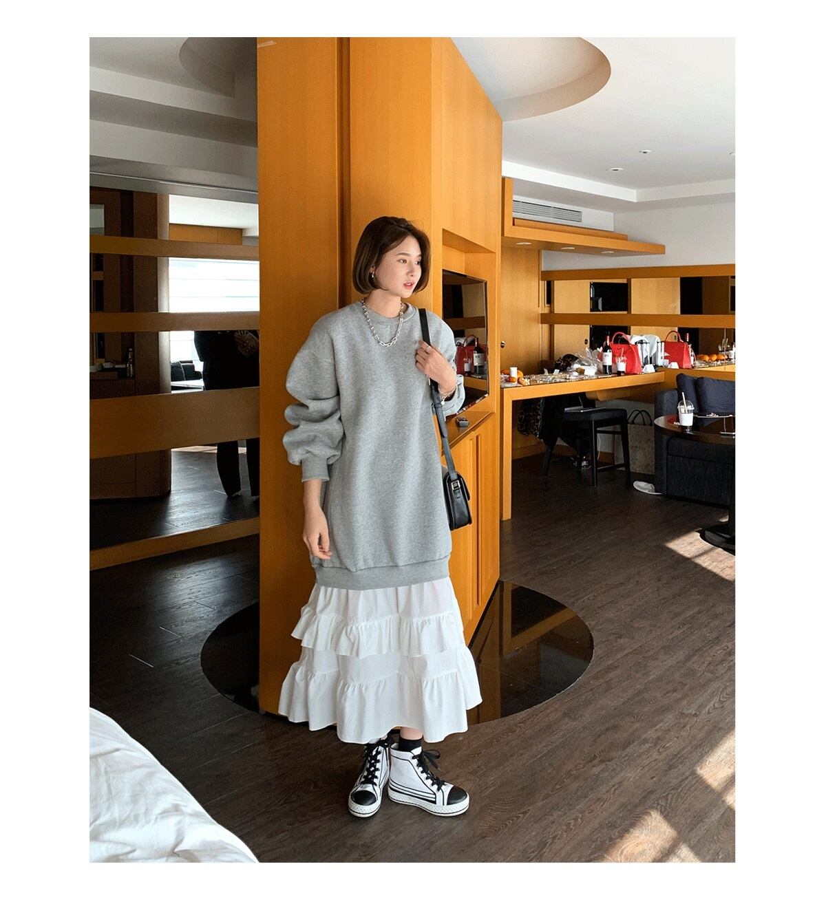 【dress】ドッキングワンピース　M18691