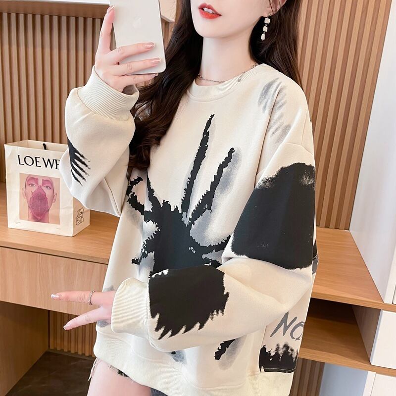 【tops】プリントプルオーバー　M27086