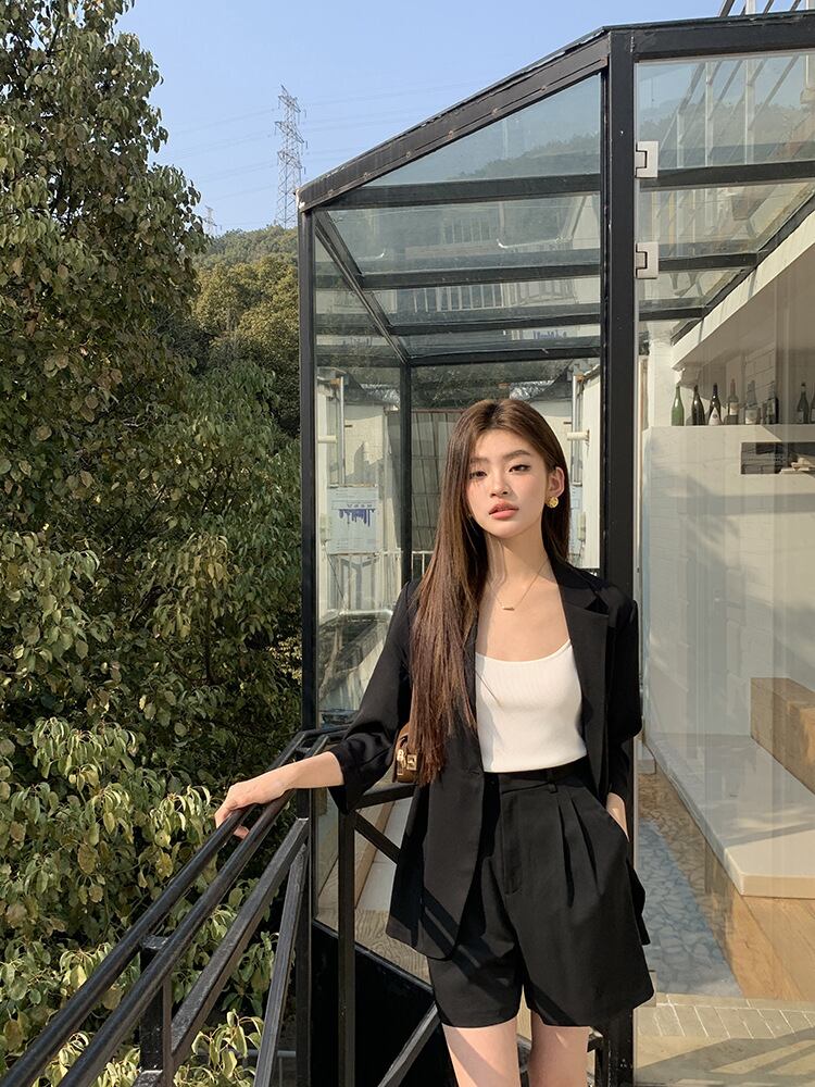 【set】スーツアウター+ショートパンツ２点セットG20630