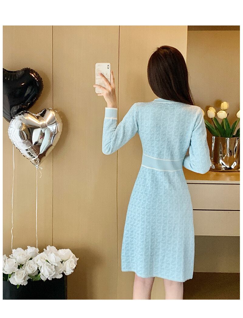 【dress】ニットワンピース　M28393