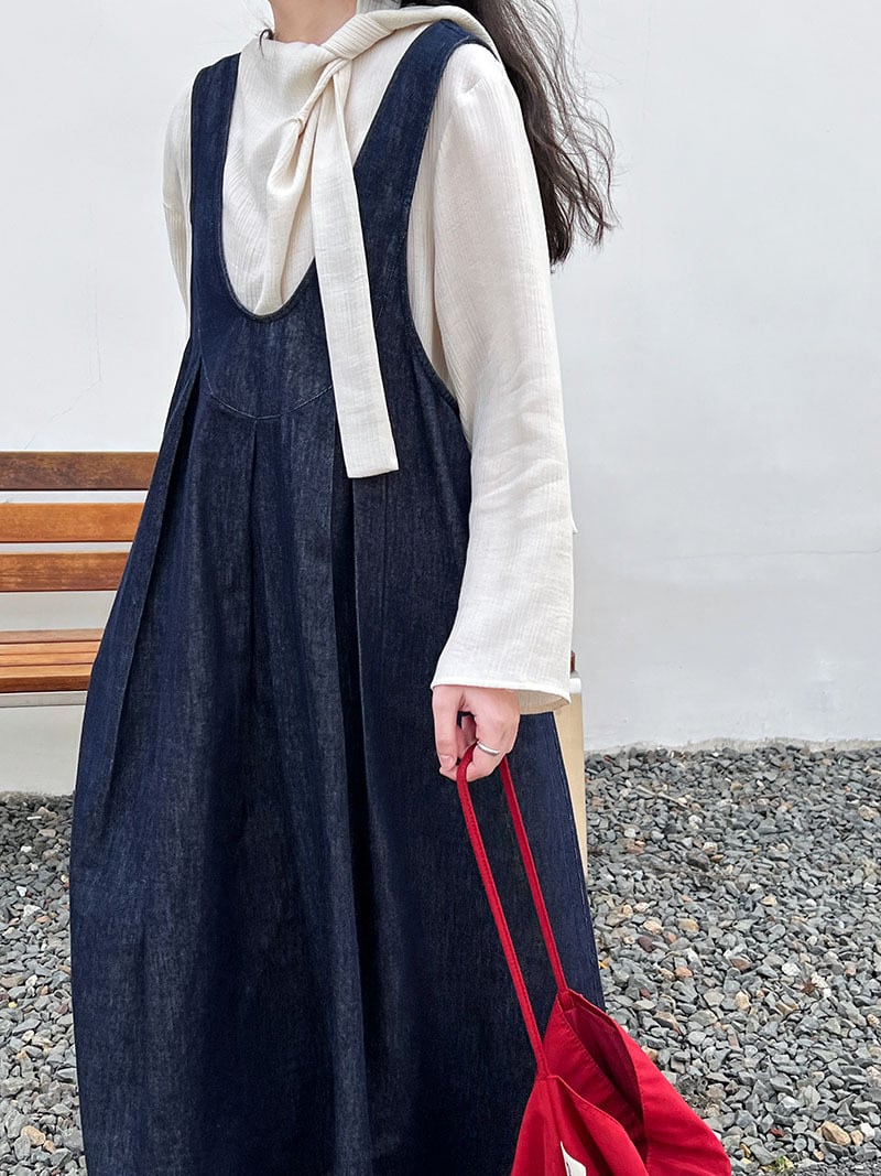 【dress】デニムワンピース　M29957