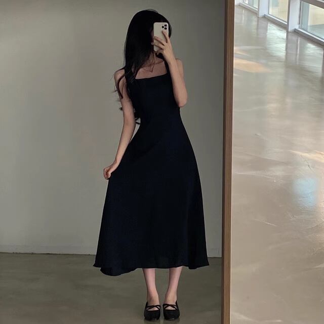 【dress】ウエストリボンキャミワンピースF7470