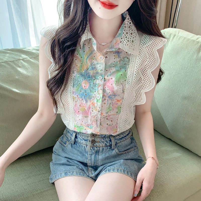 【tops】ノースリーブトップス　M23951