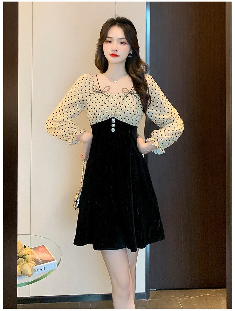 【dress】ドッキングワンピース　M29544