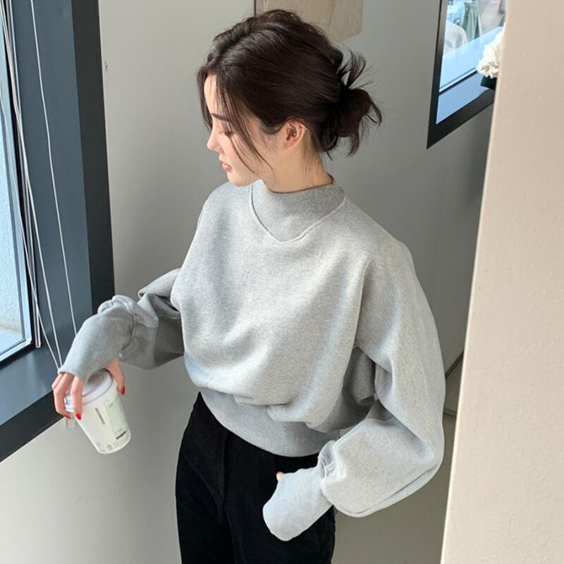 【tops】クルーネックプルオーバー　M18664
