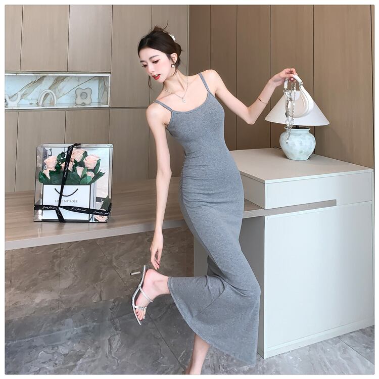 【dress】バックで綺麗キャミワンピース G20487