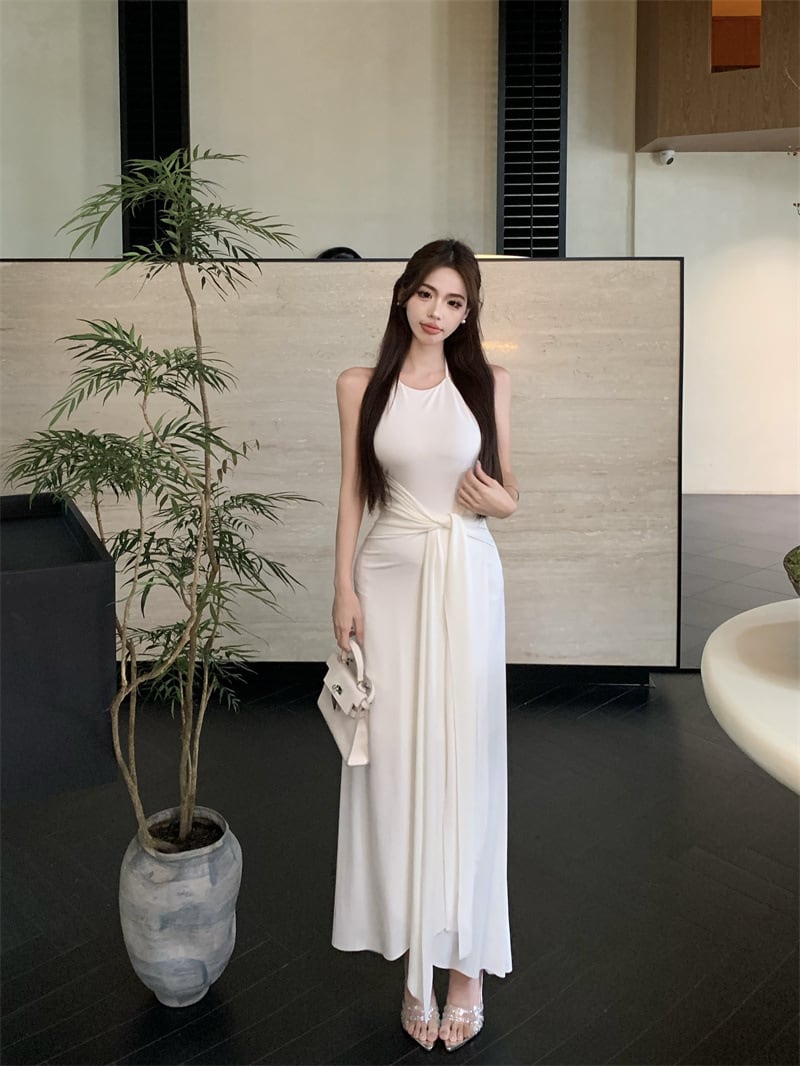 【dress】ホルターネックワンピース　M24179