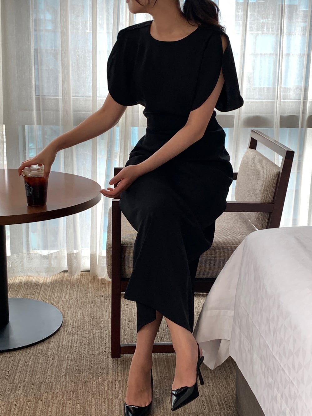 【dress】無地ワンピース　M24728