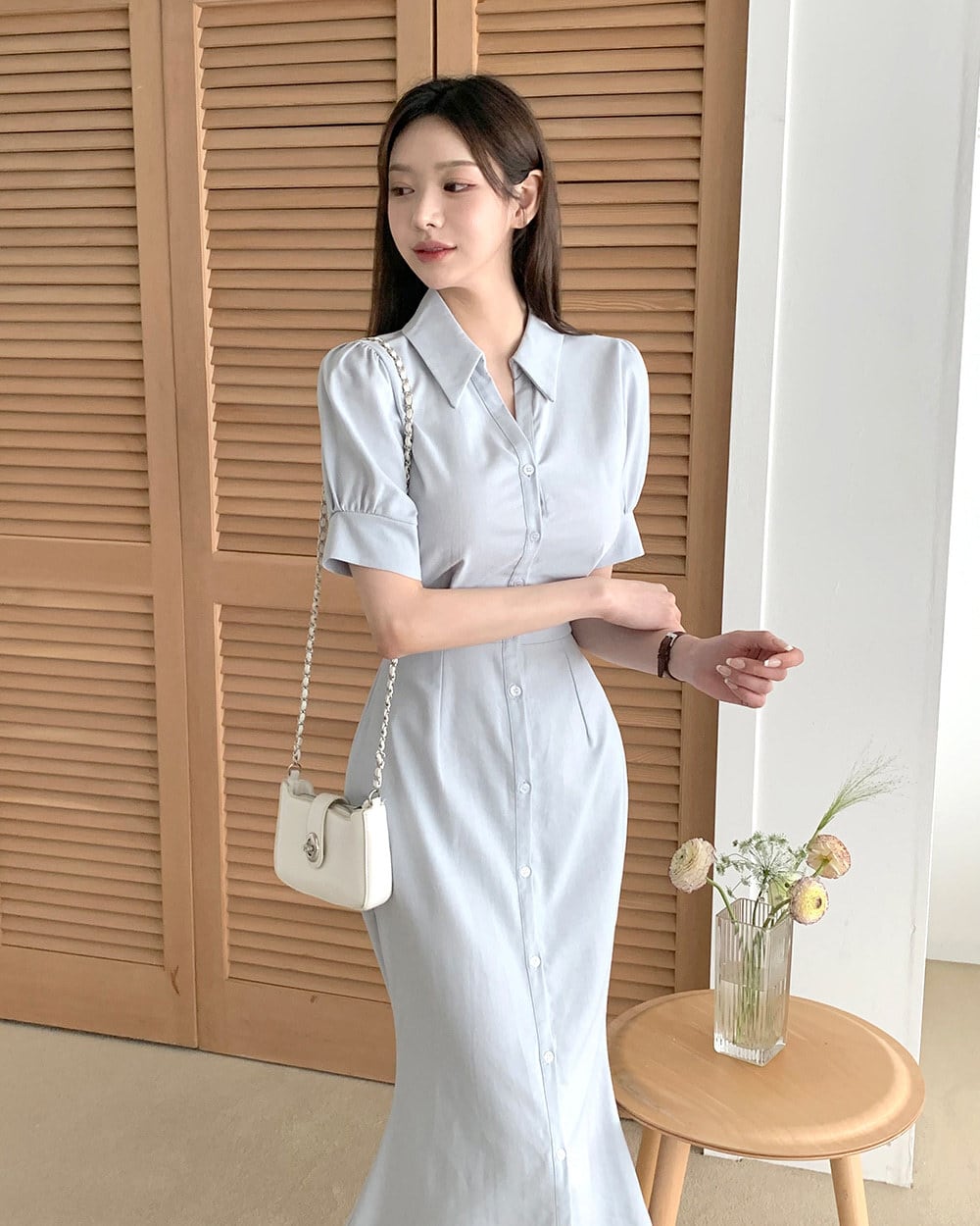 【dress】シャツワンピース　M24721