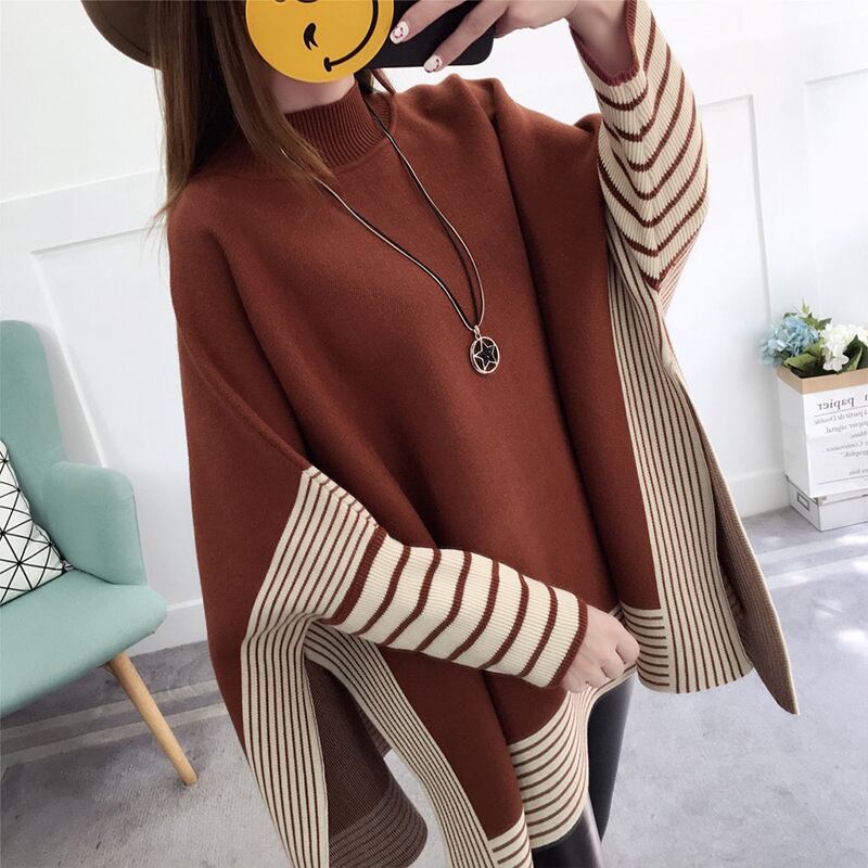 【tops】ドルマンスリーブニットセーター　M27048