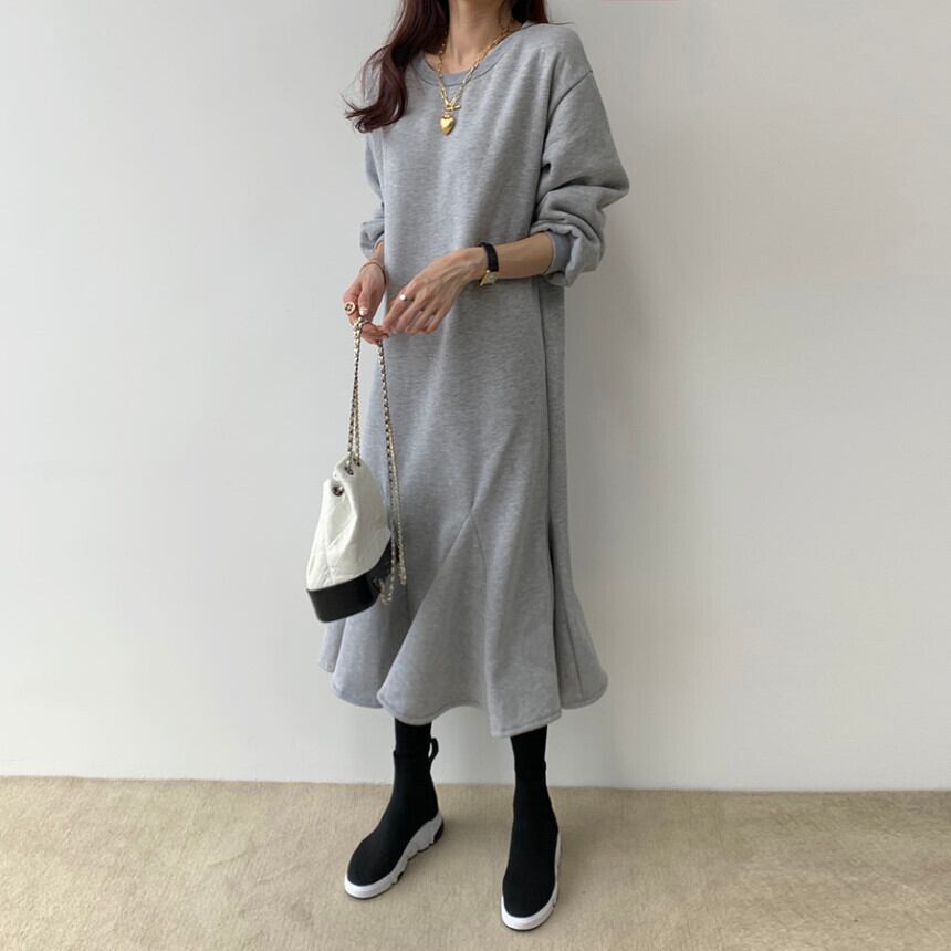 【dress】マーメイドカジュアルワンピース　M18662