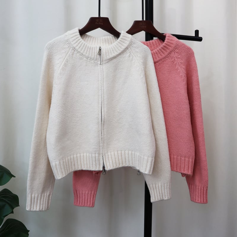 【outer】ニットカーデ　M25472