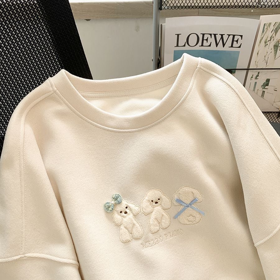 【tops】裹起毛プルオーバー　M28969