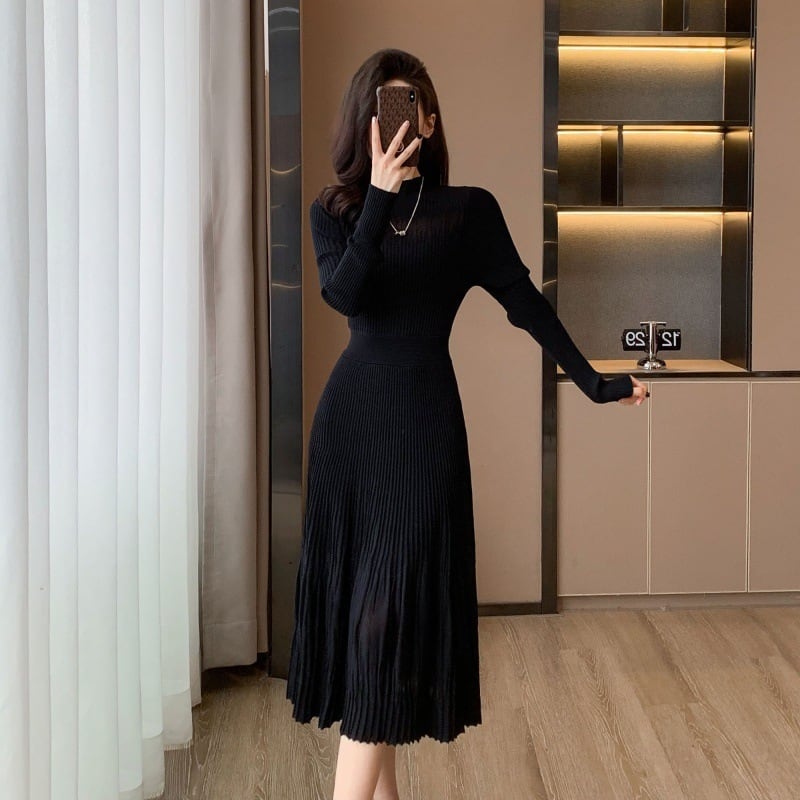 【dress】ニットワンピース　M25692