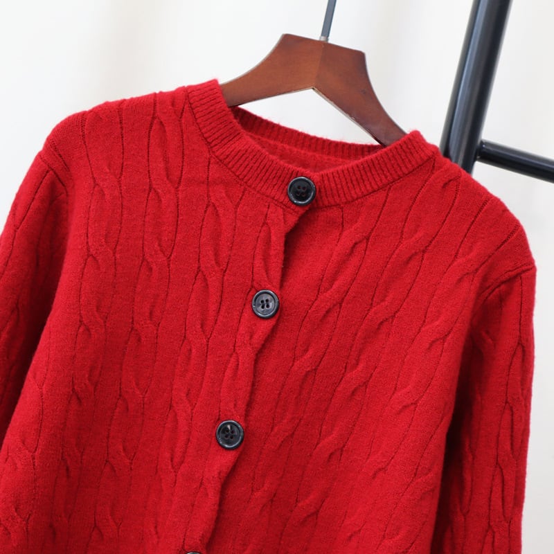 【outer】ニットカーデ　M28520