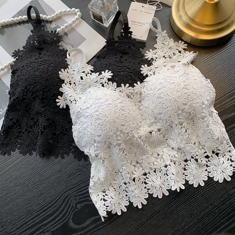 【tops】レースカップ付きキャミソール　M29426