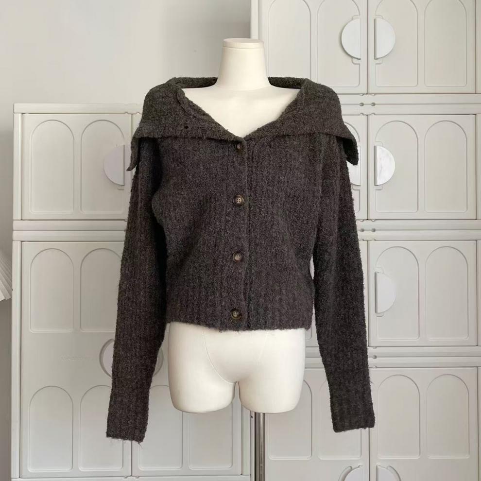 【outer】ニットカーデ　M27858