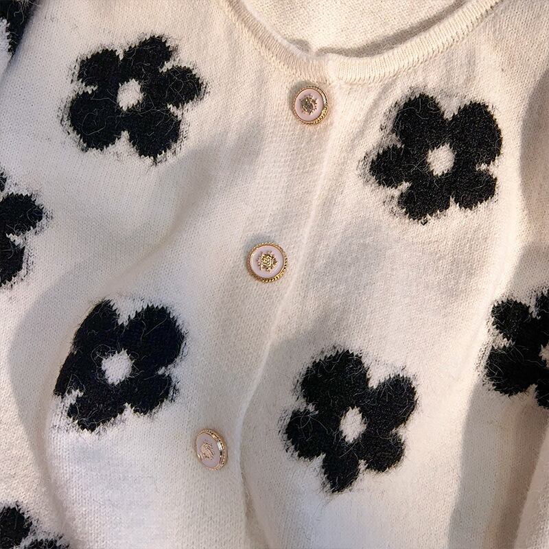 【outer】クルーネックニットカーデ　M29185