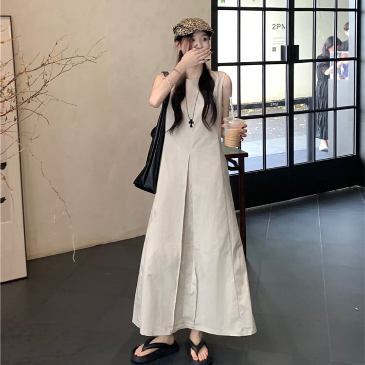 【dress】ノースリーブワンピース　M24530