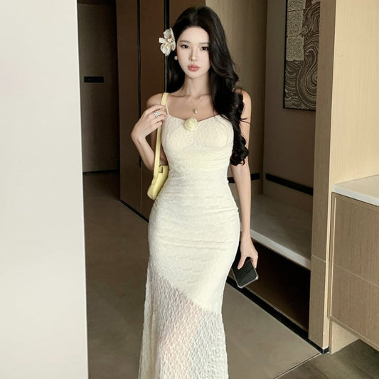 【dress】レースタイトキャミワンピースG21259