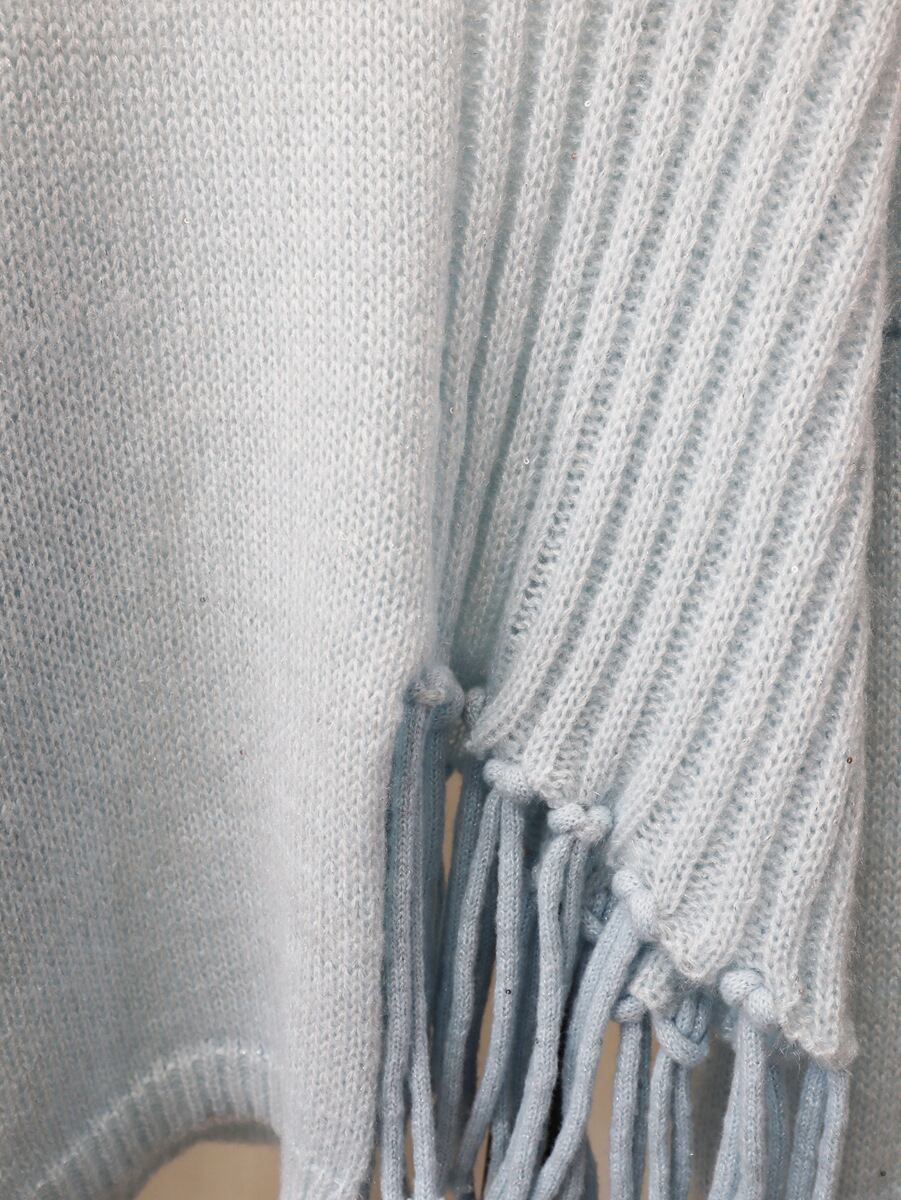 【tops】クルーネックニットセーター　M18509
