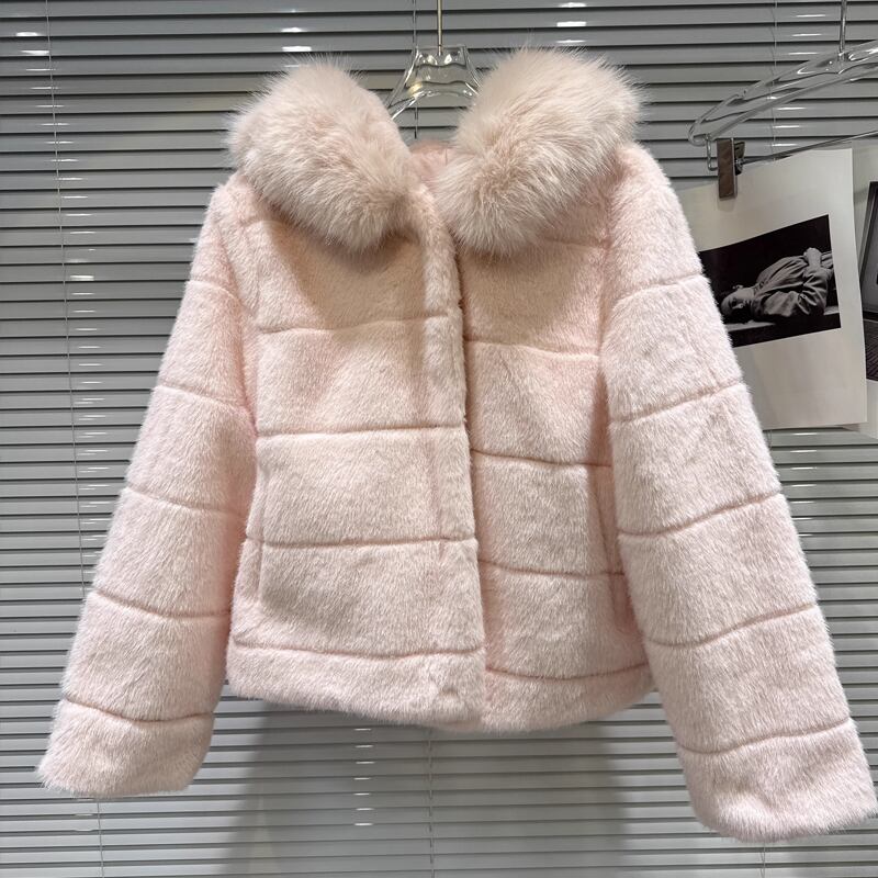 【outer】ファーコート Q7345