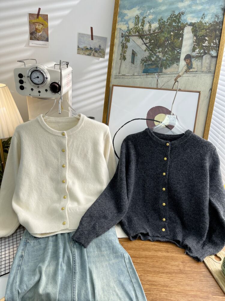 【outer】シンプルカーディガン     N2824