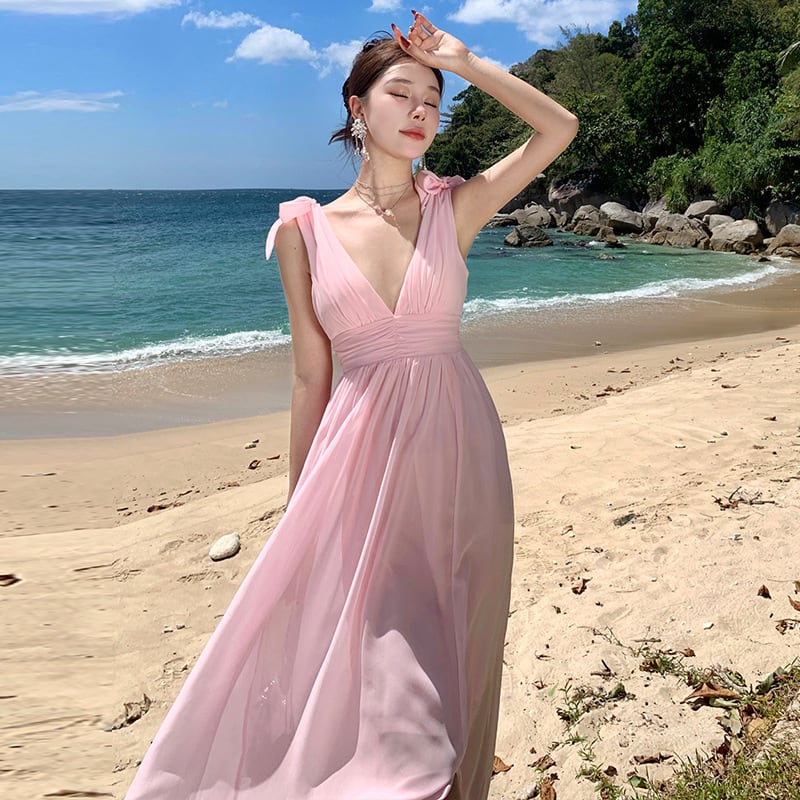 【dress】デートワンピース　M24978