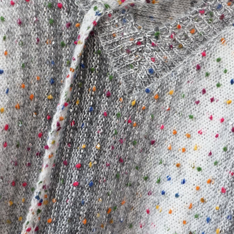 【tops】キラキラニットセーター　M27524