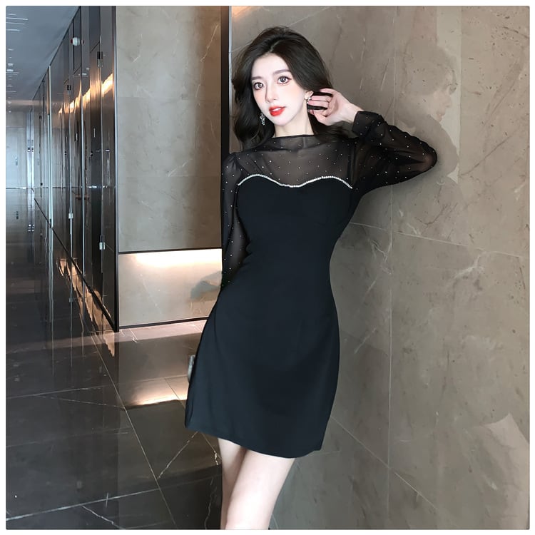 【dress】デートワンピース　M25498