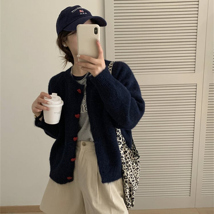 【outer】ニットカーデ　M17962